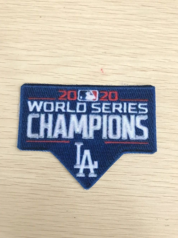 2020 World Series champions patch